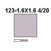 1.6 x 1.6 feet Custom Sample