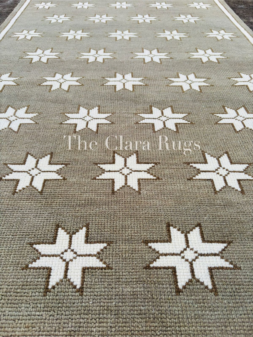 Whimsical Star Handmade Wool Rug – The Clara Rugs LLC