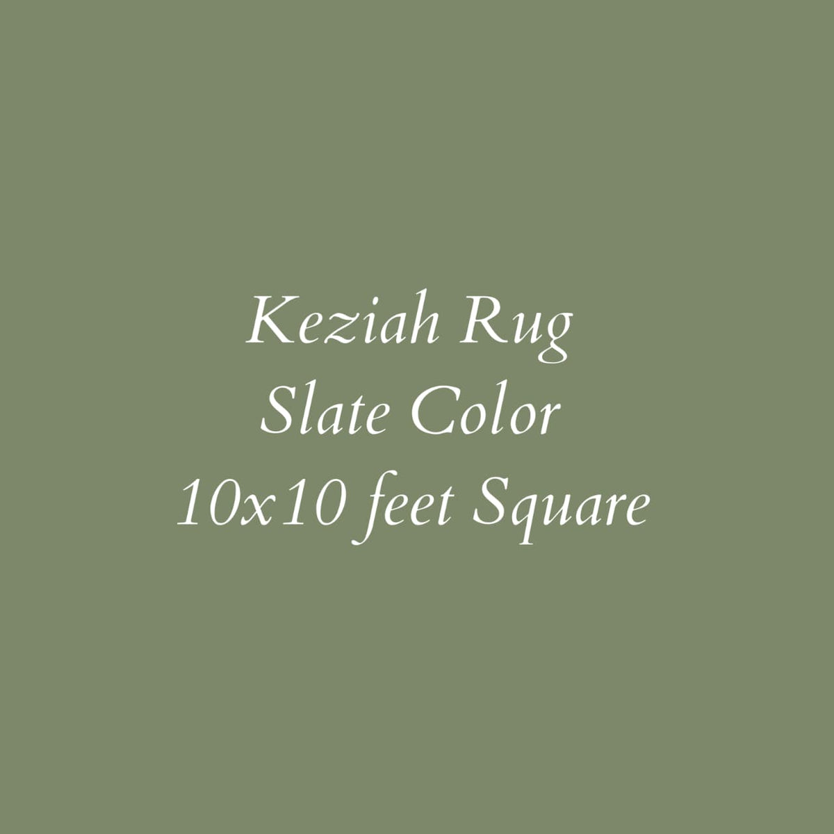 Keziah Jute Rug Slate Color - 10x10 feet